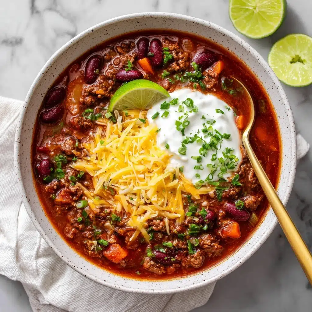 Sweet Italian Sausage Chili Recipe - Recipe Image