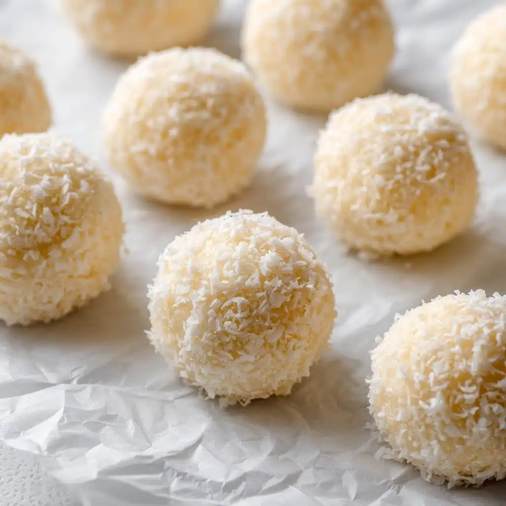 Snowballs Coconut Fudge Truffles Recipe - Recipe Image