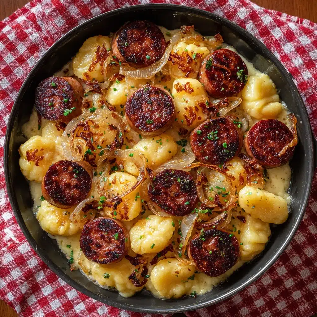 Pierogies and Kielbasa Skillet Dinner Recipe - Recipe Image