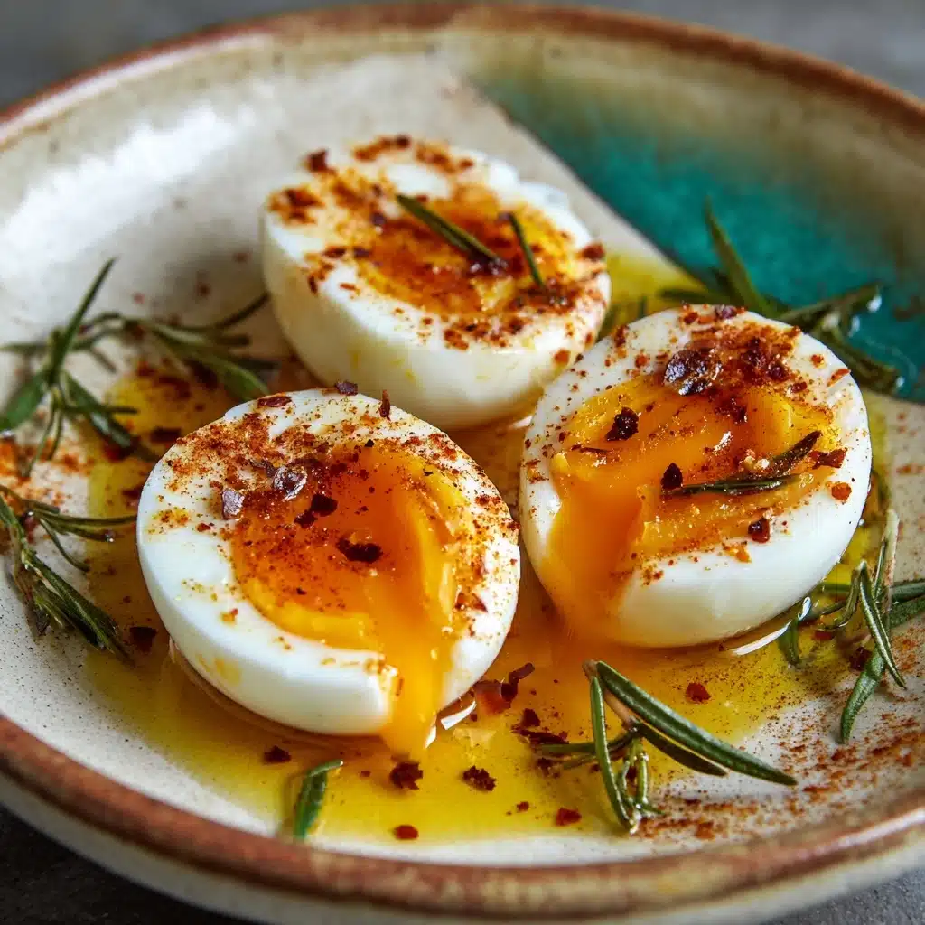 Turkish Eggs (Cilbir) Recipe - Recipe Image