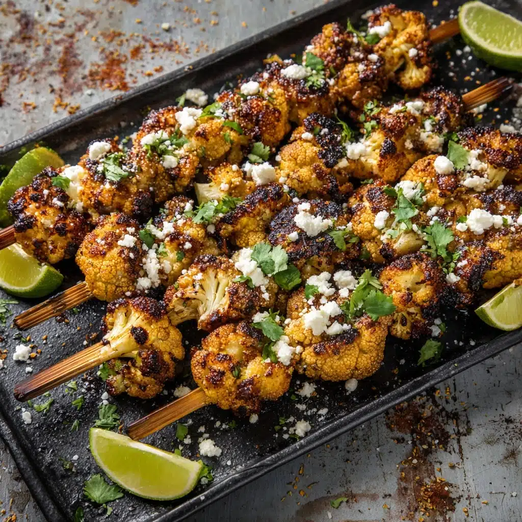 Mexican Street Style Grilled Cauliflower Recipe - Recipe Image