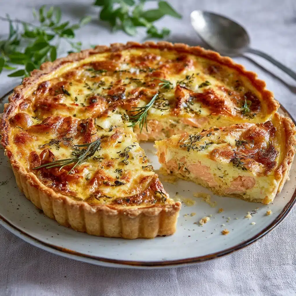 Crab and Tarragon Tart Recipe - Recipe Image