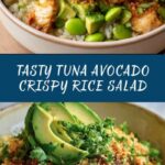 Tuna Avocado Crispy Rice Salad Recipe