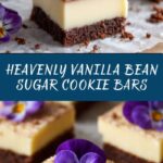 Vanilla Bean Sugar Cookie Bars with Vanilla Bean Frosting Recipe