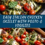 Italian Chicken Skillet with Pesto Recipe