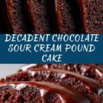 Chocolate Sour Cream Pound Cake Recipe