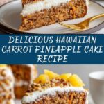 Hawaiian Carrot Pineapple Cake Recipe
