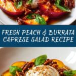 Peach & Burrata Caprese Recipe
