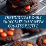 Dark Chocolate Halloween Cookies Recipe