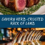 Herb-Crusted Rack of Lamb with Garlic and Rosemary Recipe