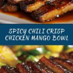 Chili Crisp Chicken Mango Cucumber Rice Bowl: An Incredible Ultimate Recipe