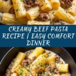 Creamy Beef Pasta Recipe