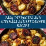 Pierogies and Kielbasa Skillet Dinner Recipe