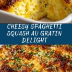 Creamy Spaghetti Squash Au Gratin Recipe