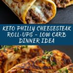 Keto Philly Cheesesteak Roll-Ups Recipe