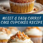 Easy Carrot Cake Cupcakes Recipe