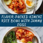Kimchi Rice Bowl with Jammy Eggs Recipe