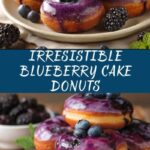 Blueberry Cake Donuts Recipe
