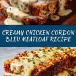 Chicken Cordon Bleu Meatloaf with Creamy Dijon Gravy Recipe