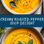 Creamy Roasted Pepper Soup Recipe