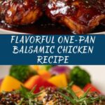 One-Pan Balsamic Chicken Recipe