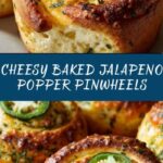 Baked Jalapeno Popper Pinwheels Recipe
