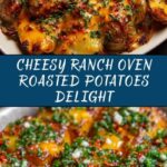 Cheesy Ranch Oven Roasted Potatoes Recipe