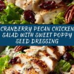Cranberry Pecan Chicken Salad with Poppy Seed Dressing Recipe