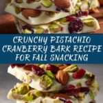 Delightful Pistachio Cranberry Bark Recipe