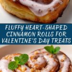 Heart-Shaped Cinnamon Rolls Recipe
