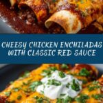 Chicken Enchiladas with Red Sauce Recipe