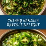 The Ravioli with Creamy Harissa Sauce Recipe