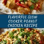 Slow Cooker Peanut Chicken Recipe