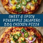 Pineapple Jalapeño BBQ Chicken Pizza Recipe