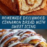 Dollywood Cinnamon Bread with Icing Recipe