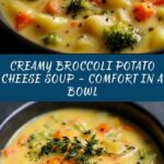 Broccoli Potato Cheese Soup Recipe