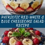 Red White and Blue Cheesecake Salad Recipe