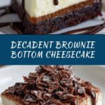 Brownie Bottom Cheesecake Recipe