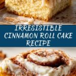 Ooey Gooey Cinnamon Roll Cake Recipe
