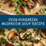 Hungarian Mushroom Soup Recipe