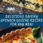 Savory Spinach Quiche Recipe