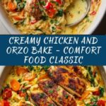 Creamy Chicken and Orzo Bake Recipe