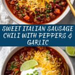 Sweet Italian Sausage Chili Recipe