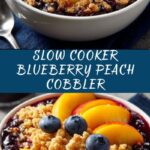 Crockpot Blueberry Peach Cobbler: A Delicious and Easy Dessert Recipe