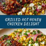 Grilled Hot Honey Chicken with Sweet Corn Salad Recipe