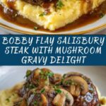 Bobby Flay Salisbury Steak with Mushroom Gravy Recipe