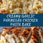 Garlic Parmesan Chicken Pasta Bake Recipe