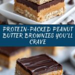 Protein-Packed Peanut Butter Brownies Recipe