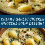 Creamy Garlic Chicken Gnocchi Soup Recipe