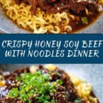 Honey Soy Crispy Beef and Noodles Recipe